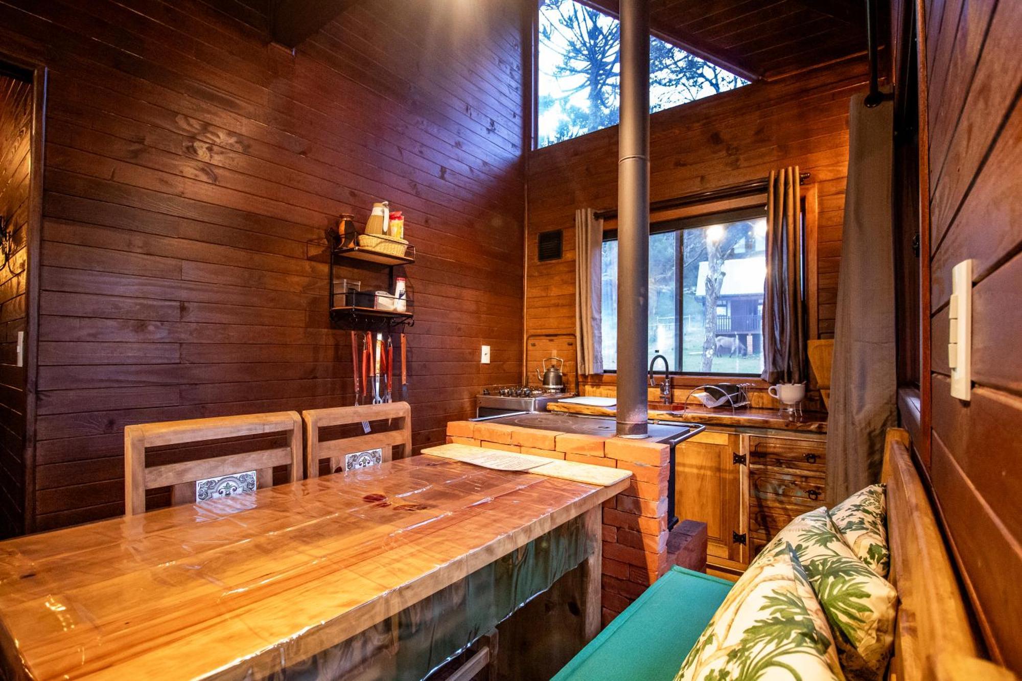 Casas Rainha Da Serra 01 E 02 Dorm Com Cozinha E Fogo De Chao Urubici Dış mekan fotoğraf